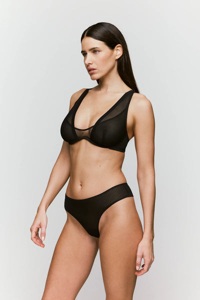 Sarda Chalmers Flexi-wire Bralette Black