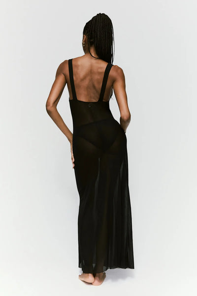 Sarda Milhon Dress Long Black
