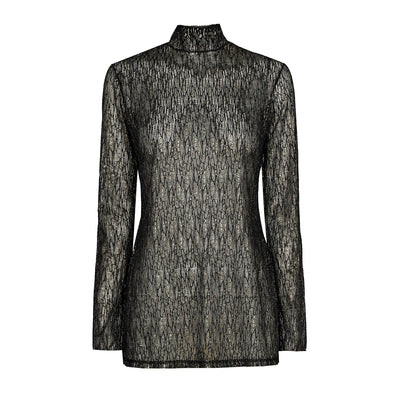 Sarda Tabei Short Dress Black