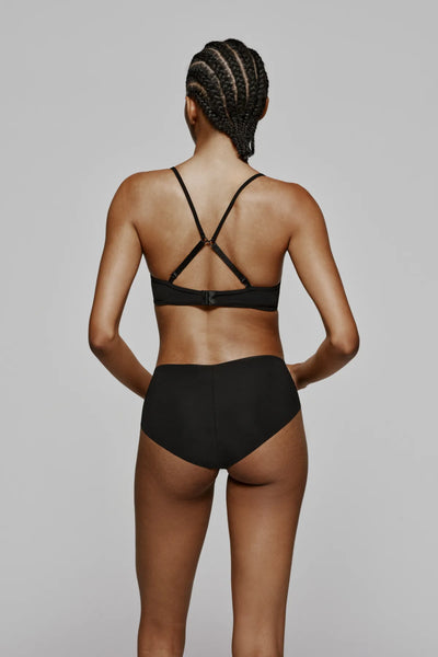 Sarda Tau Padded Plunge Bra Black