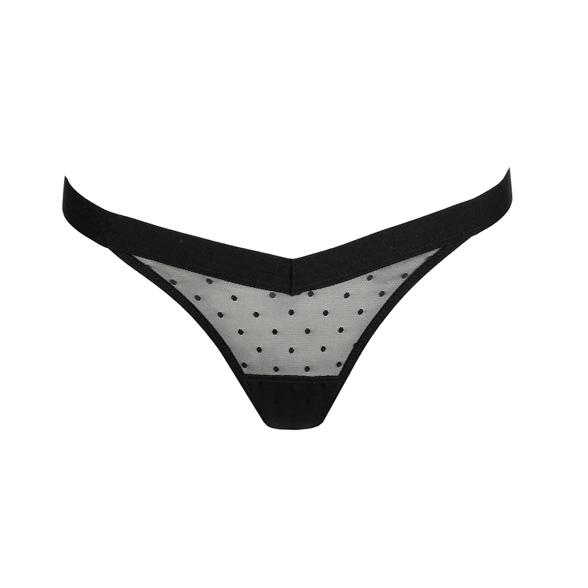 Sarda Rincon Thong Black
