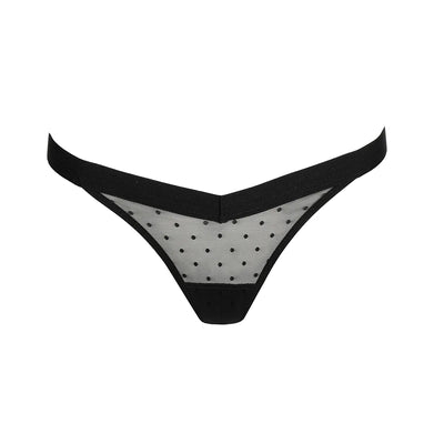 Sarda Rincon Thong Black