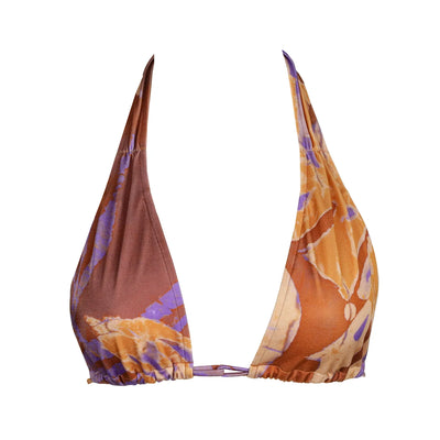 Sarda Swim Johanson Padded Triangle Bikini Top Kalahari Sand