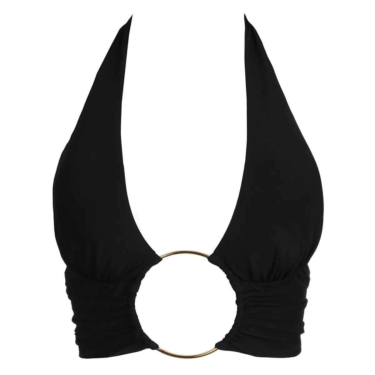 Sarda Swim Lita Padded Triangle Bikini Top Black