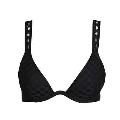 Sarda Swim Holt Flexi Wire Bikini Top Black