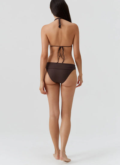 Melissa Odabash Grenada Bikini Top Brown