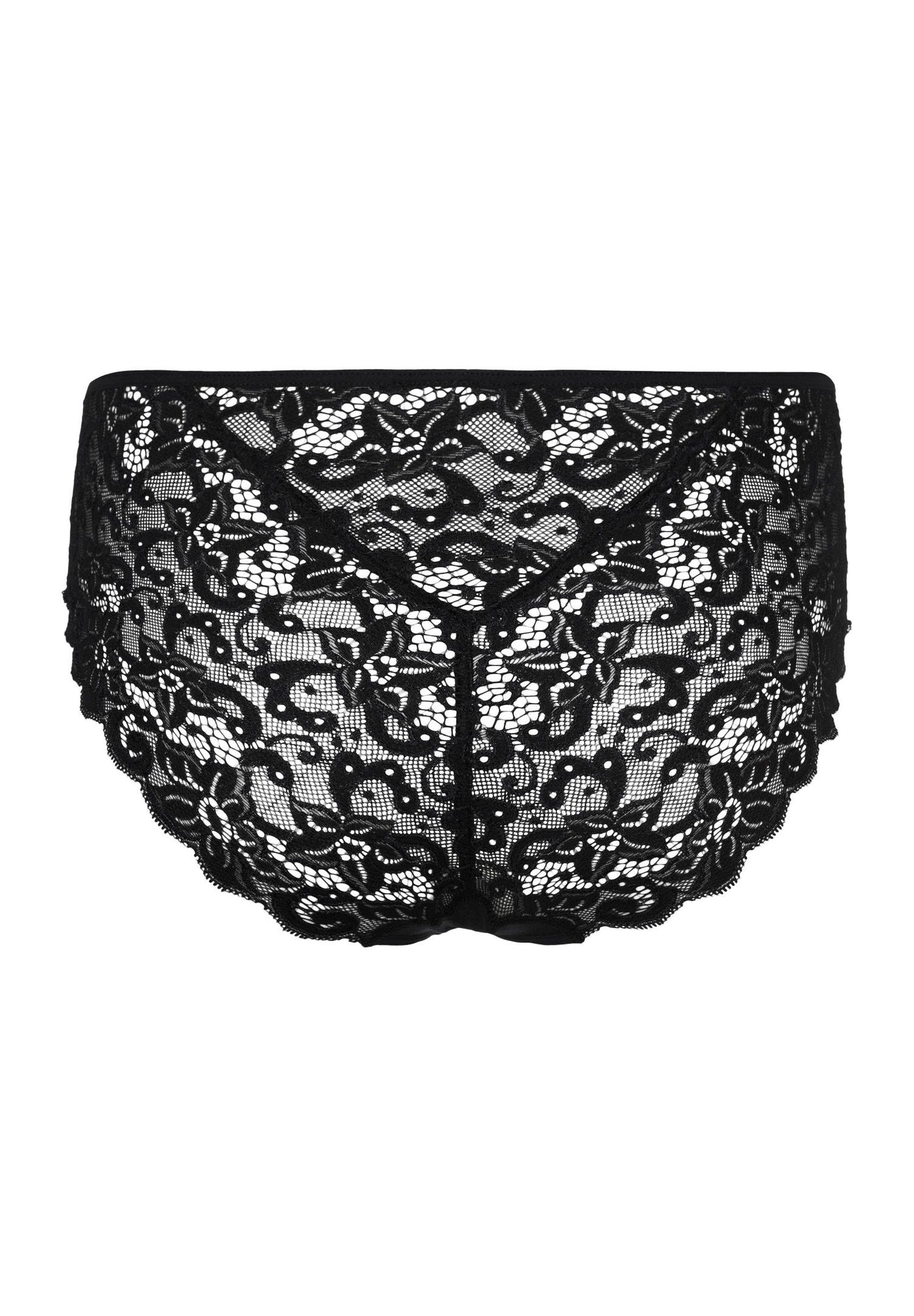 Hanro Moments Midi Briefs Black