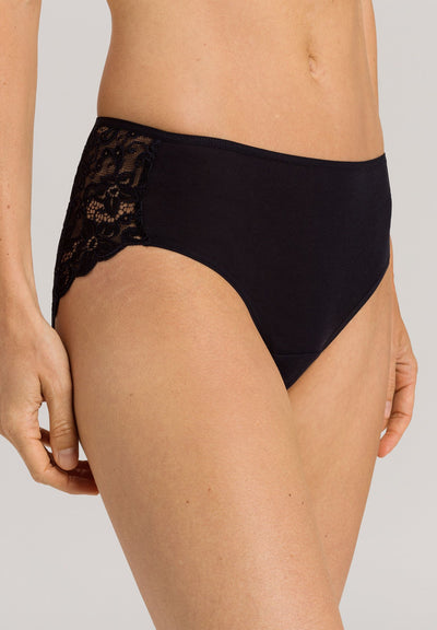 Hanro Moments Midi Briefs Black