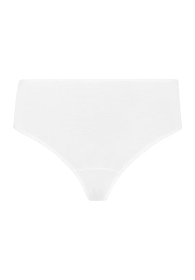 Hanro Moments Midi Briefs White