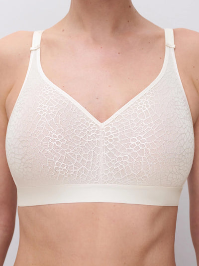 Chantelle MAGNIFIQUE WIREFREE SUPPORT BRA Ivory