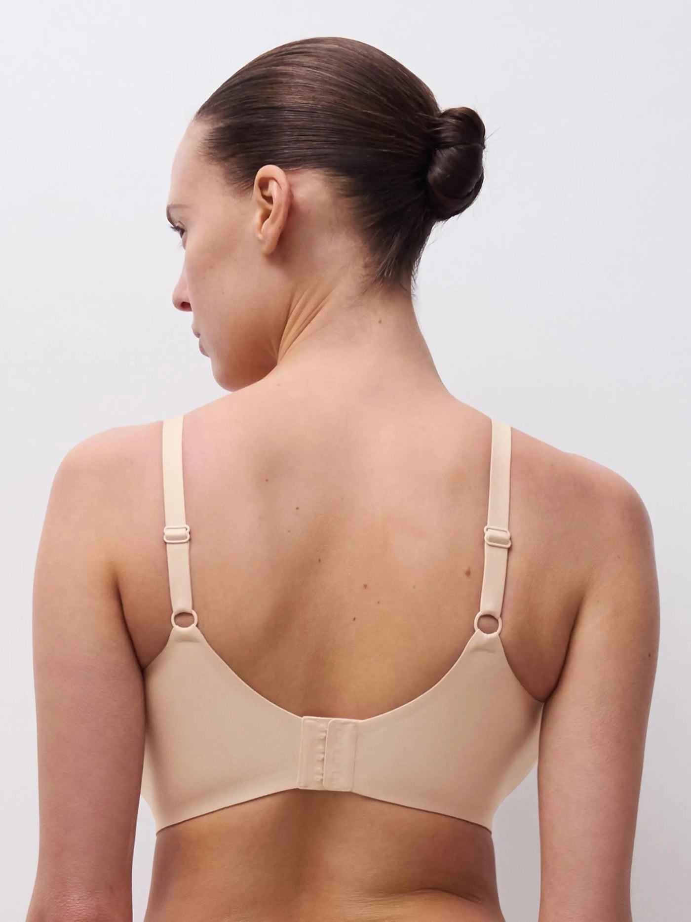 Chantelle Softstretch Power Plunge Wirefreebra Golden Beige
