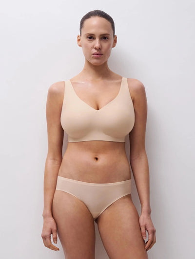 Chantelle Softstretch Power Plunge Wirefreebra Golden Beige