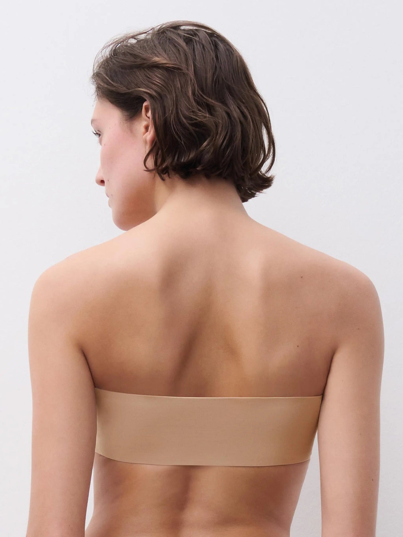 Chantelle Softstretch Padded Bandeau Nude Sand