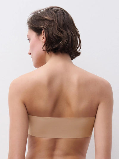 Chantelle Softstretch Padded Bandeau Nude Sand