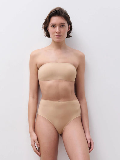 Chantelle Softstretch Padded Bandeau Nude Sand