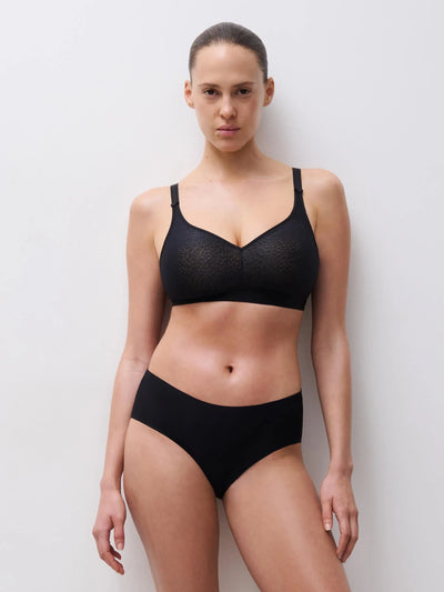 Chantelle MAGNIFIQUE WIREFREE SUPPORT BRA Black