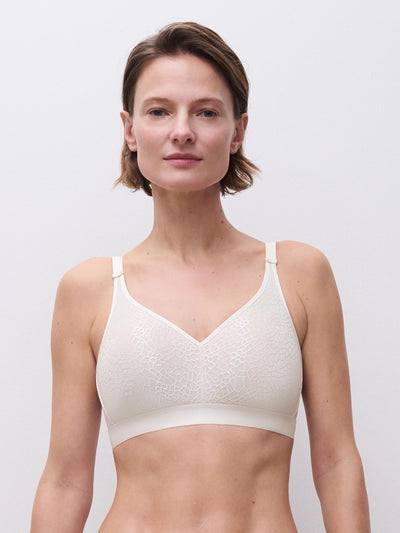 Chantelle MAGNIFIQUE WIREFREE SUPPORT BRA Ivory