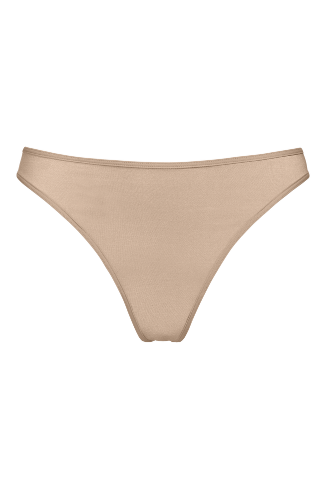 Marlies Dekkers Space Odyssey 4 cm thong glossy camel