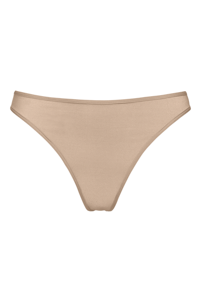 Marlies Dekkers Space Odyssey 4 cm thong glossy camel