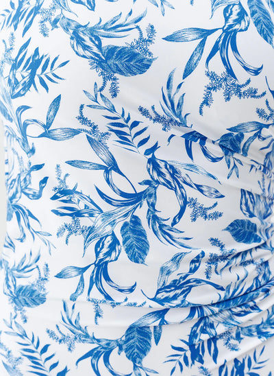 Melissa Odabash Bel air bikini Blue leaf