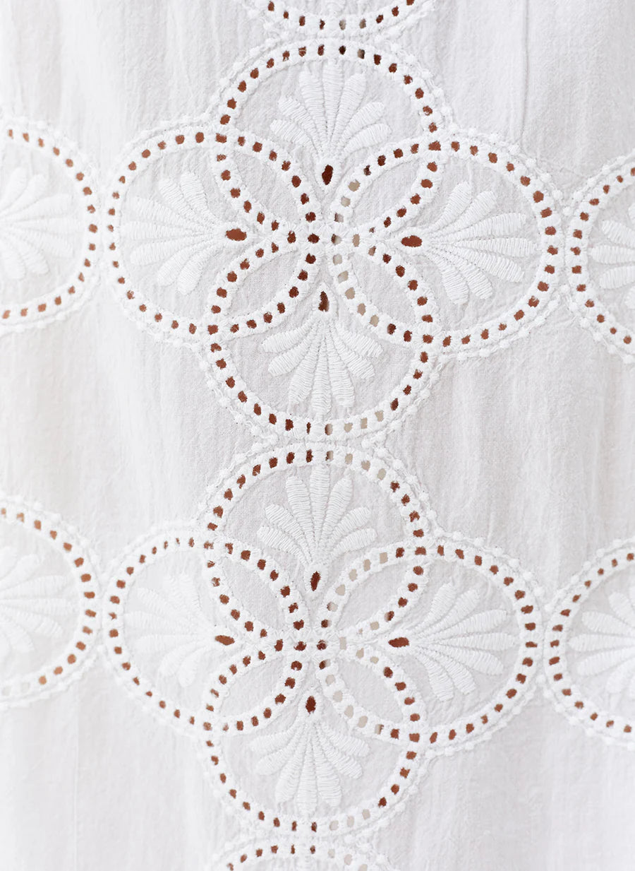 Melissa Odabash Luann Dress White
