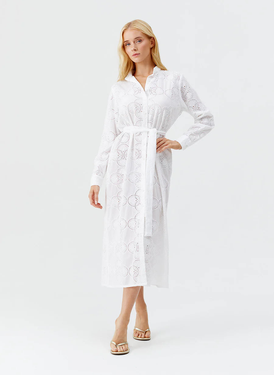 Melissa Odabash Luann Dress White
