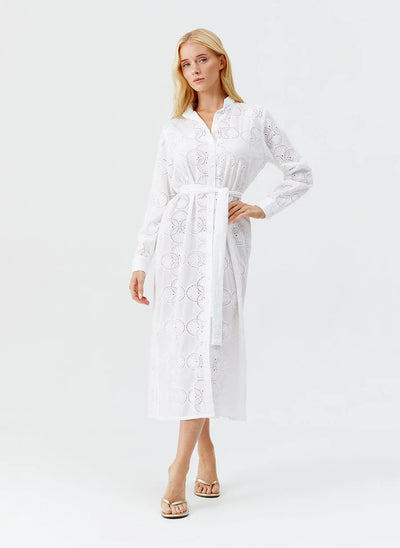Melissa Odabash Luann Dress White