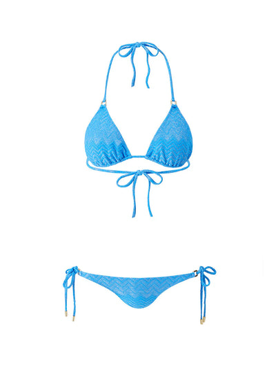 Melissa Odabash Maine Ocean Zigzag Bikini