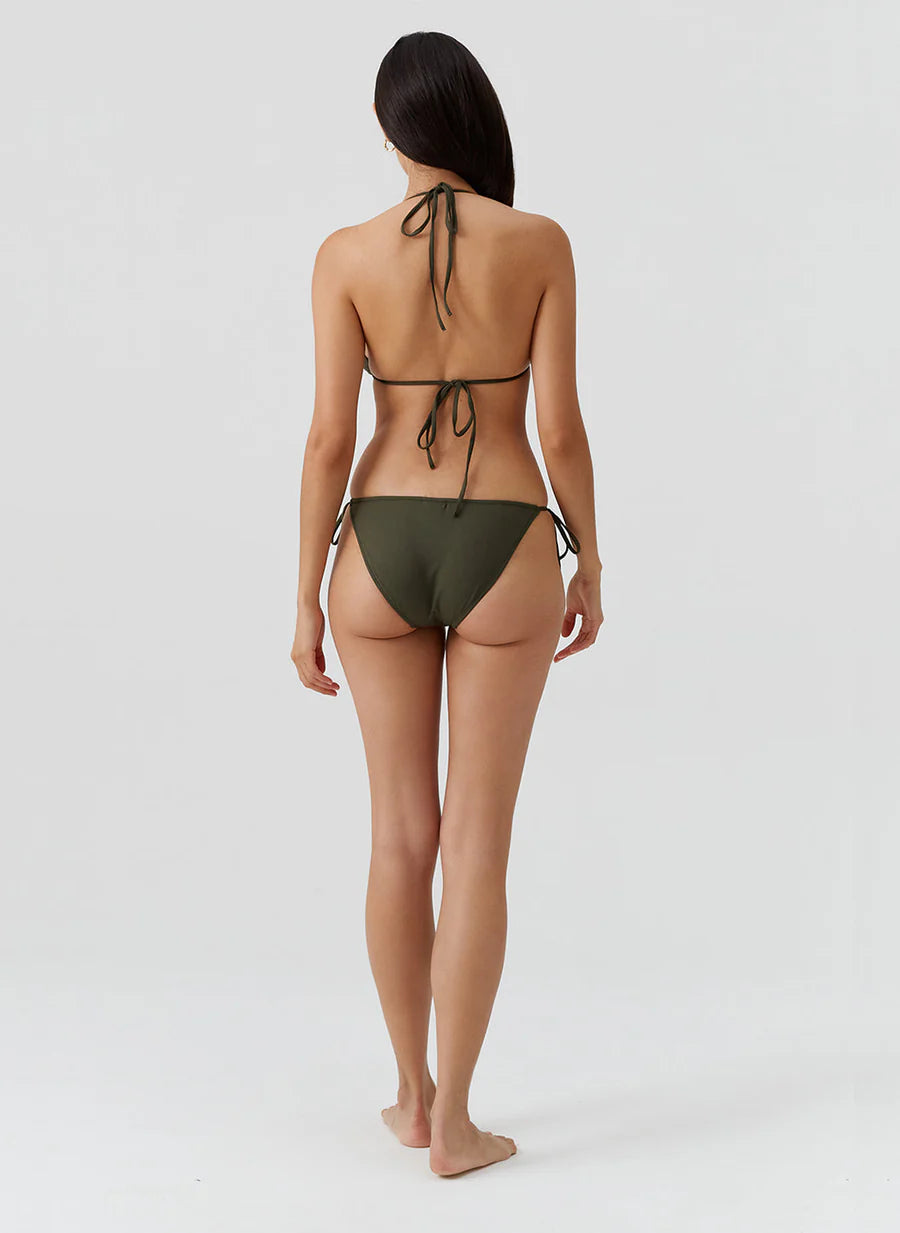 Melissa Odabash Malibu Bikini Top Olive