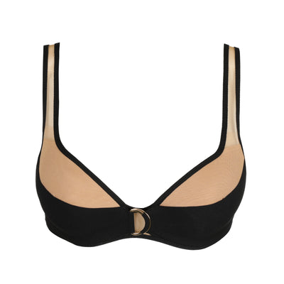 Sarda Avit Padded plunge Bra Black