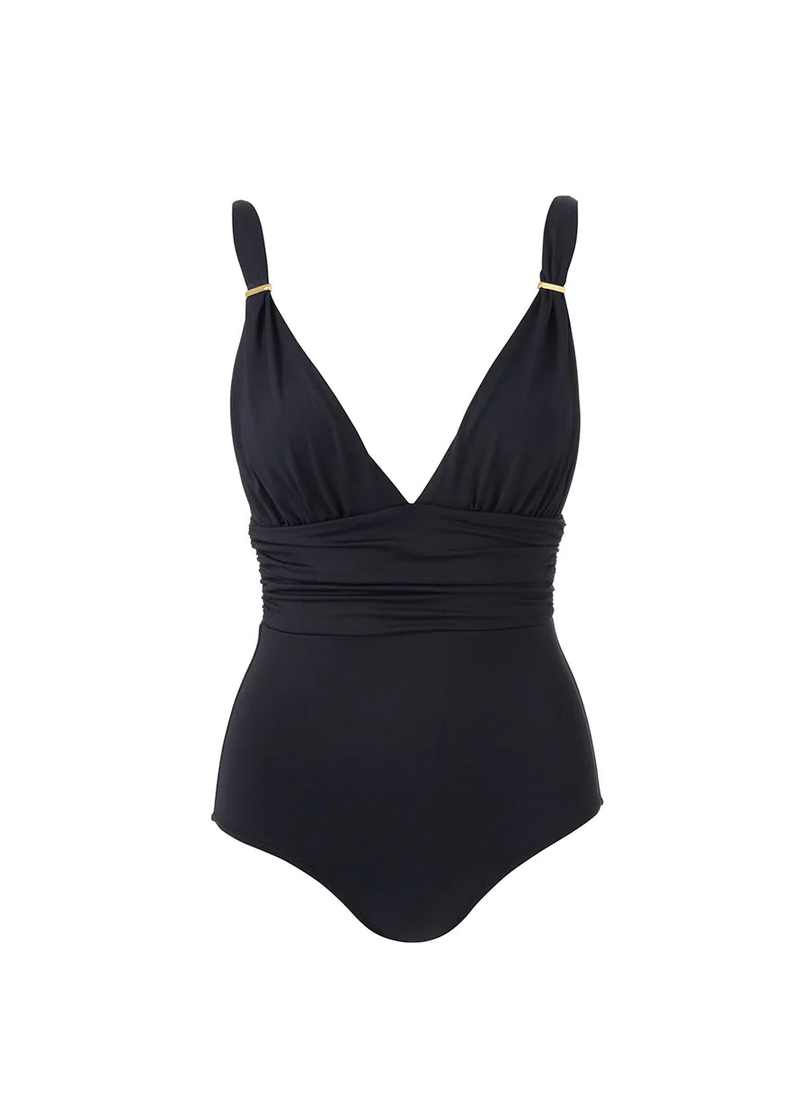 Melissa Odabash PANAREA SWIMSUIT Black