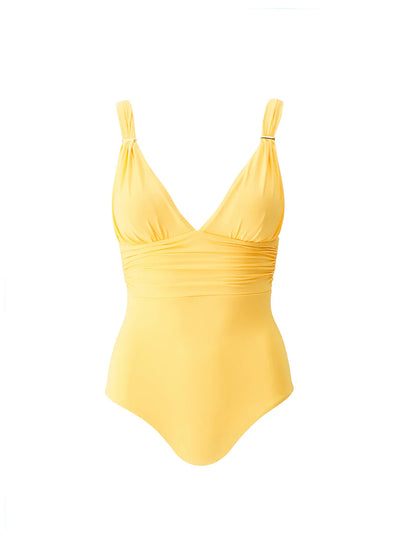 Melissa Odabash PANAREA SWIMSUIT Sunflower