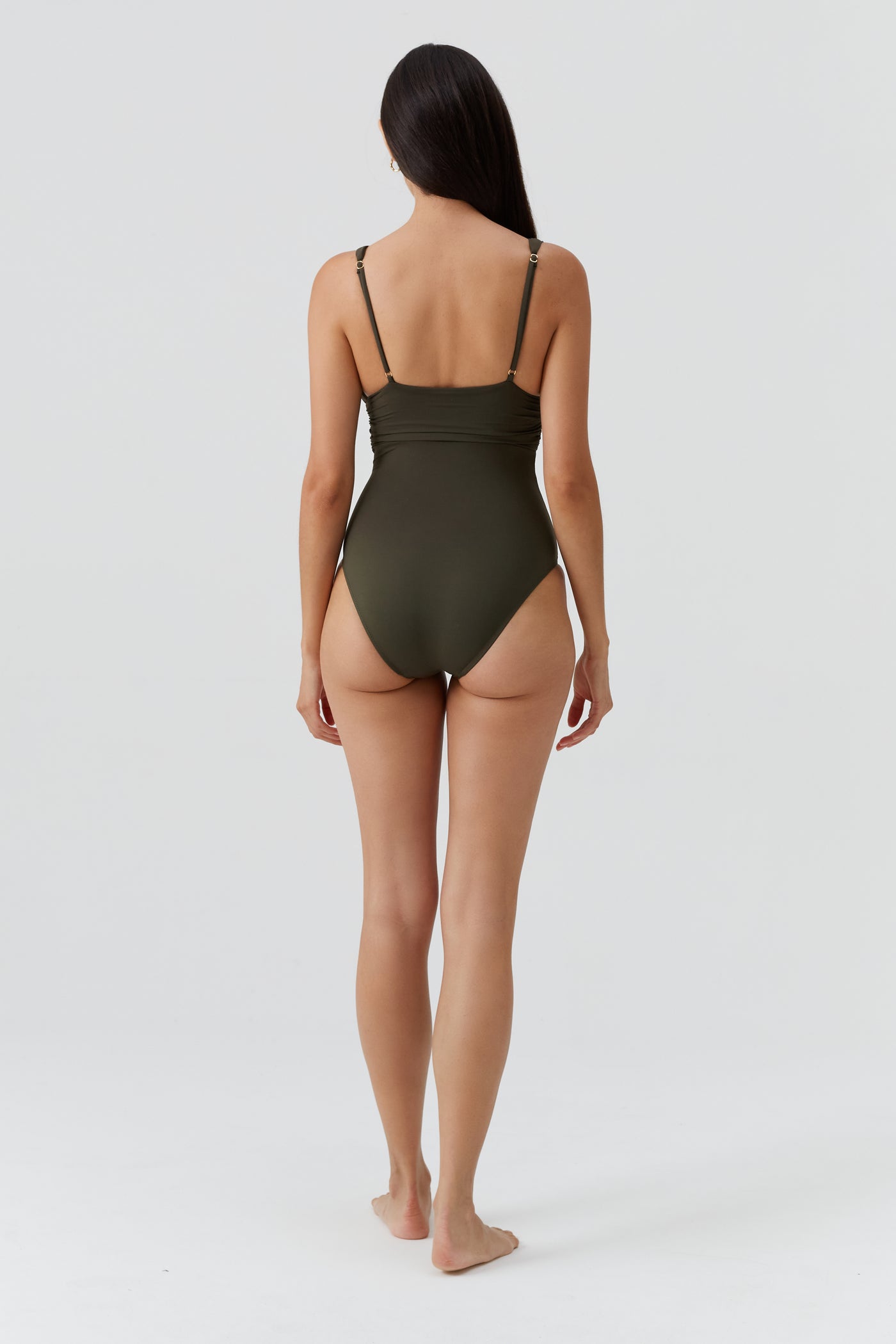 Melissa Odabash PANAREA SWIMSUIT Olive