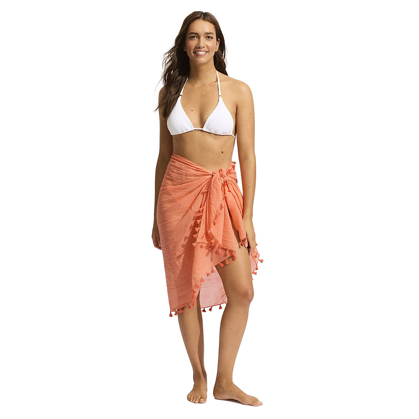 Seafolly Australia Cotton Gauze Sarong Melon melon