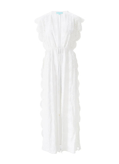 Melissa Odabash Talitha White Kaftan