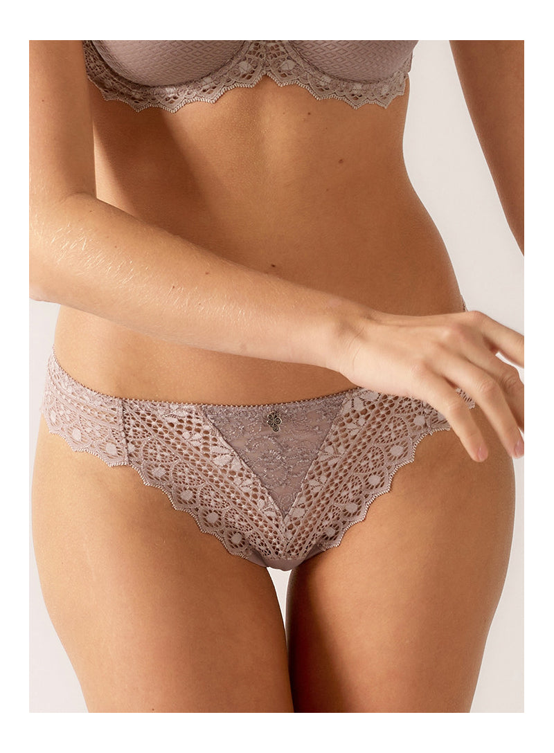 Empreinte Cassiopèe Thong Rose Sauvage