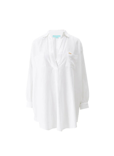 Melissa Odabash Trixie Kaftan White