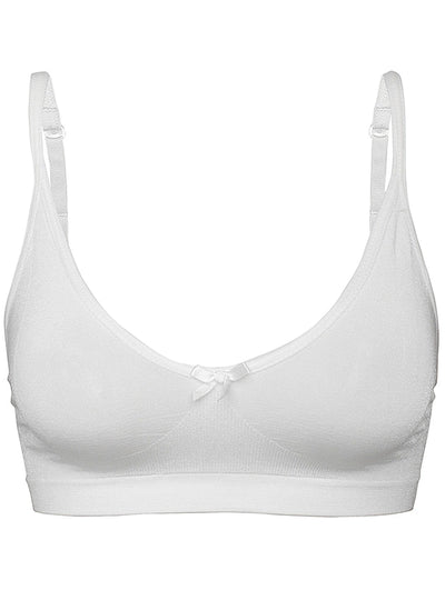 Abecita Lilla Undret Sömlös bh-top White