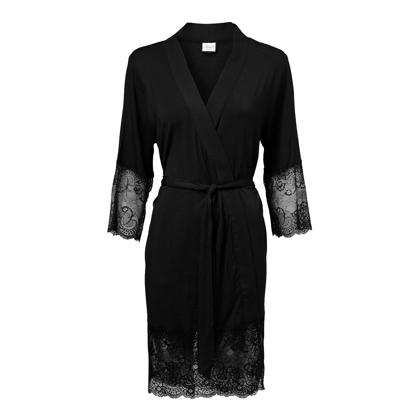 Pearl Design Stockholm Holiday Robe Lace Black
