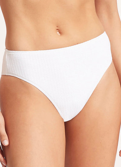 Seafolly Sea dive High rise pant White