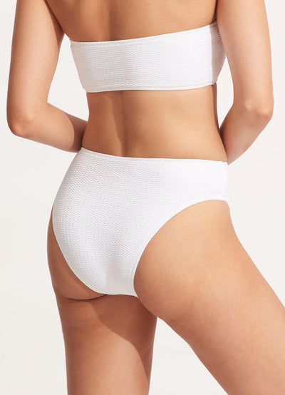 Seafolly Sea dive High rise pant White