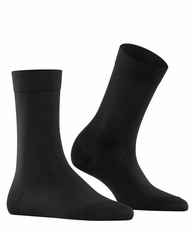 Falke Cotton Touch Women Socks Black