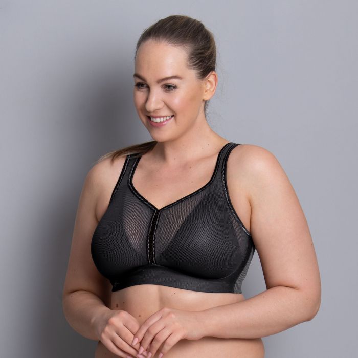 Anita sportsbra Air Control Delta pad Anthracite