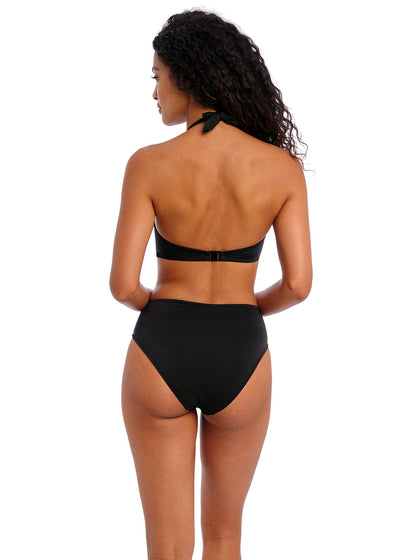 Freya Jewel Cove High waist bikini brief Black