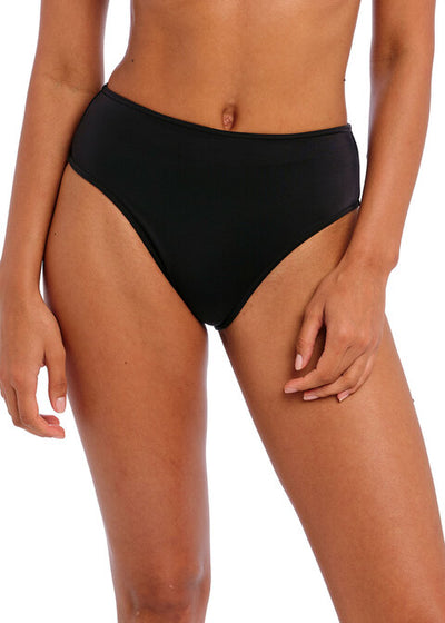 Freya Jewel Cove High waist bikini brief Black