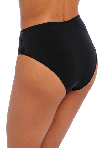 Freya Jewel Cove High waist bikini brief Black