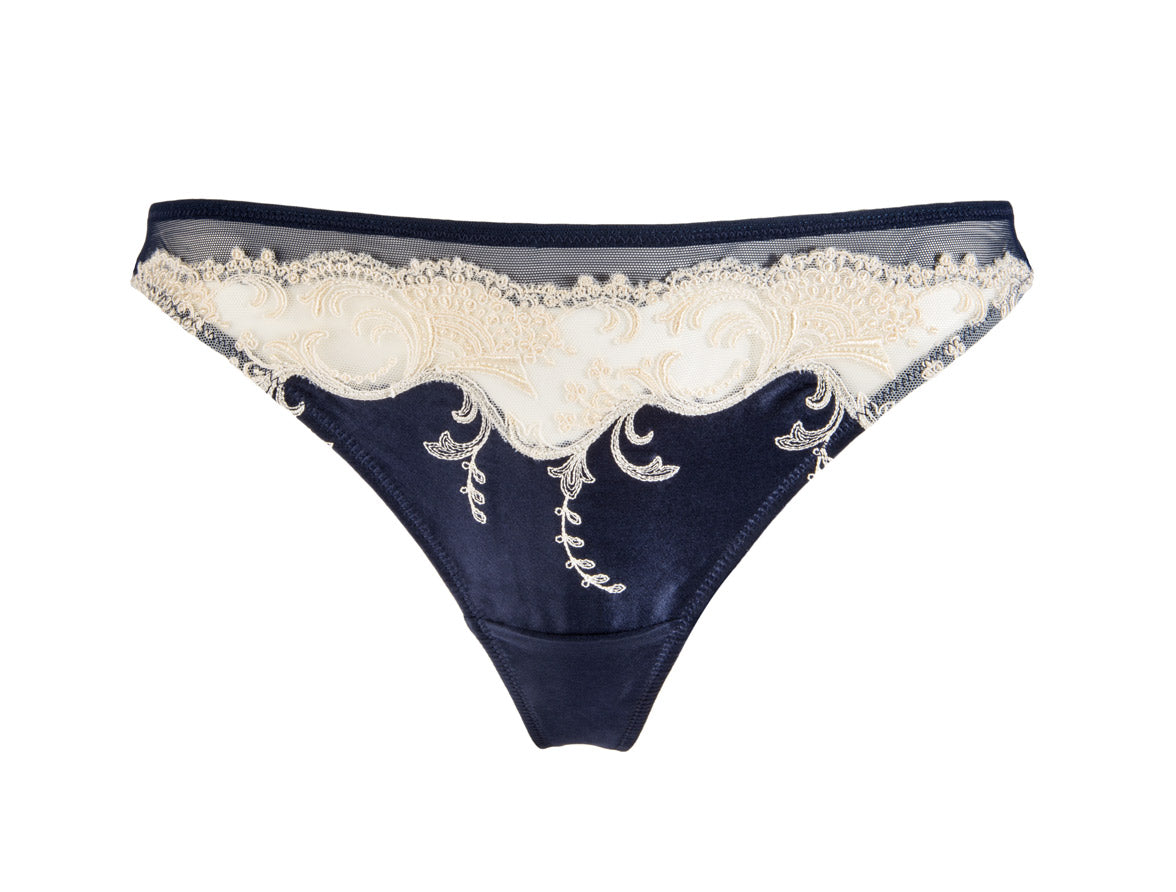 Lise Charmel Splendeur Soie thong Marine