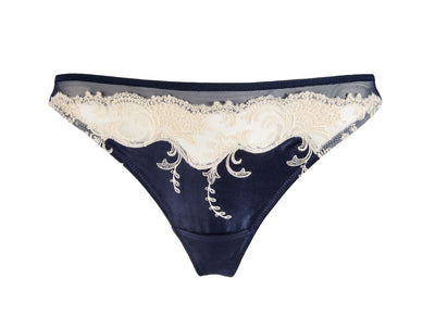 Lise Charmel Splendeur Soie thong Marine