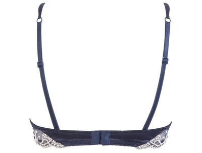 Lise Charmel Splendeur Soie Half cup bra Marine