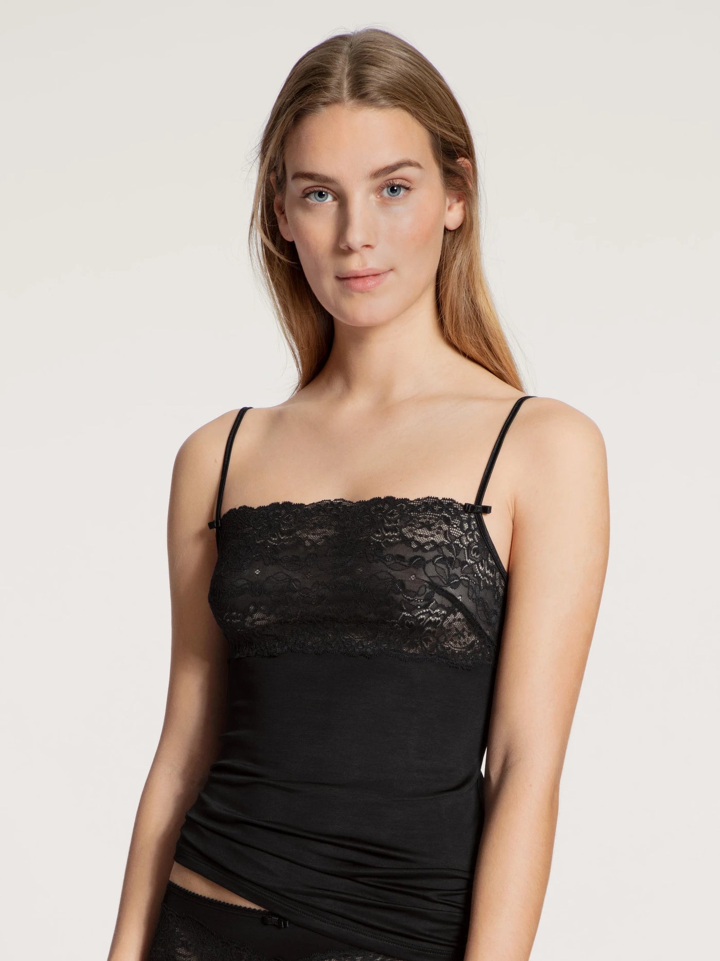 Calida Sensual secrets Spaghetti top Black
